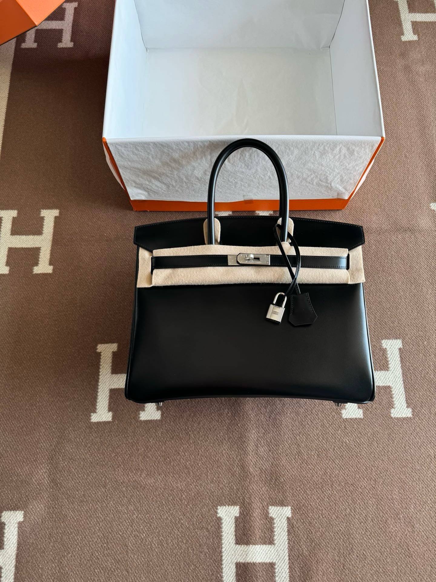 Herm birkin box handmade
