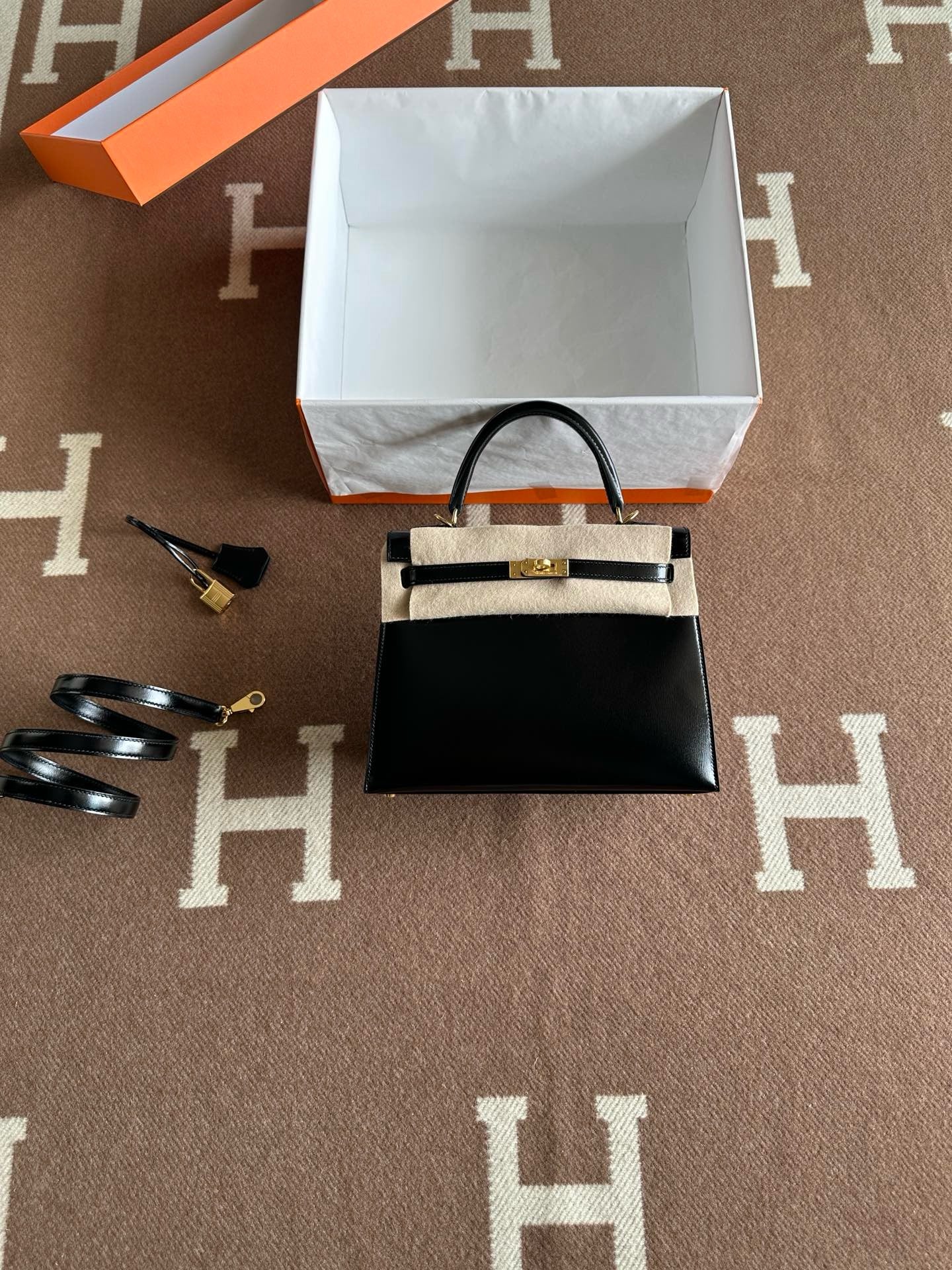 Herm kelly box handmade