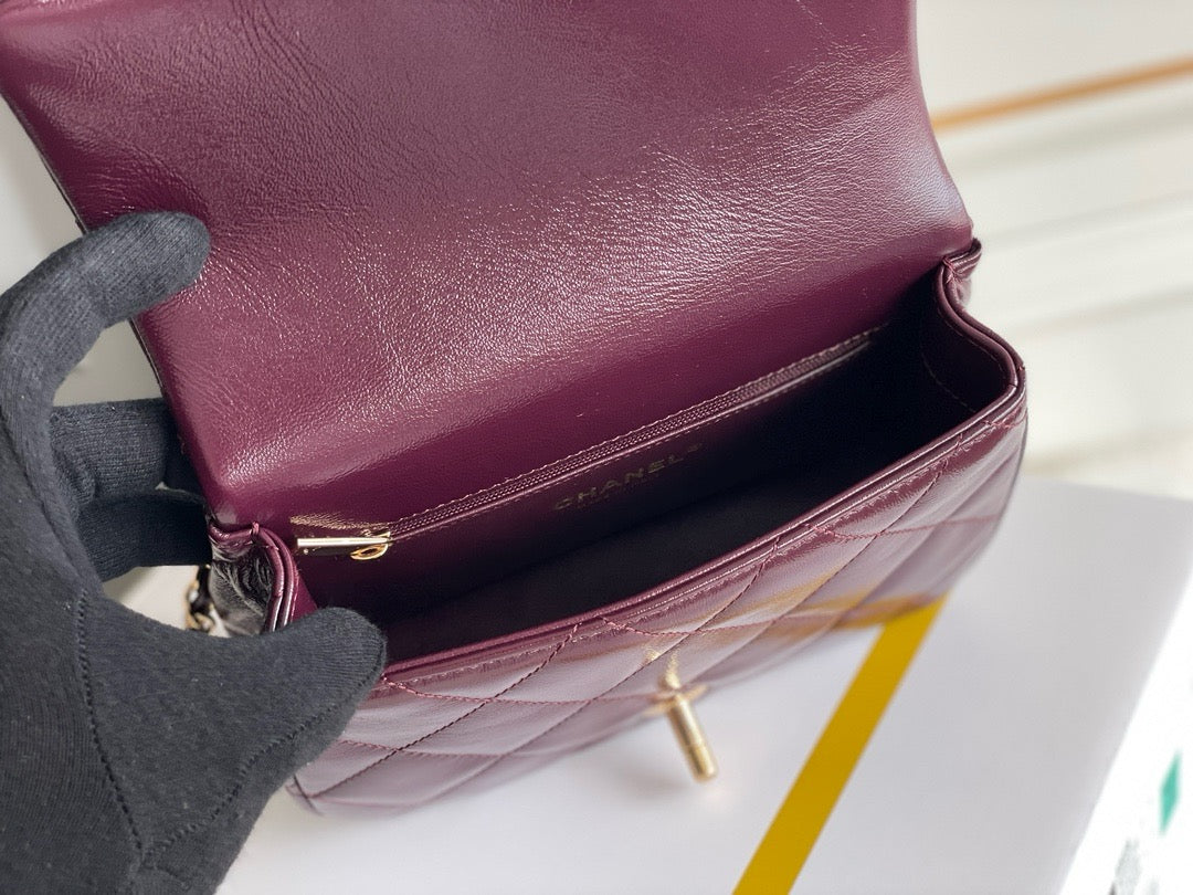 CHAN 24b flap bag