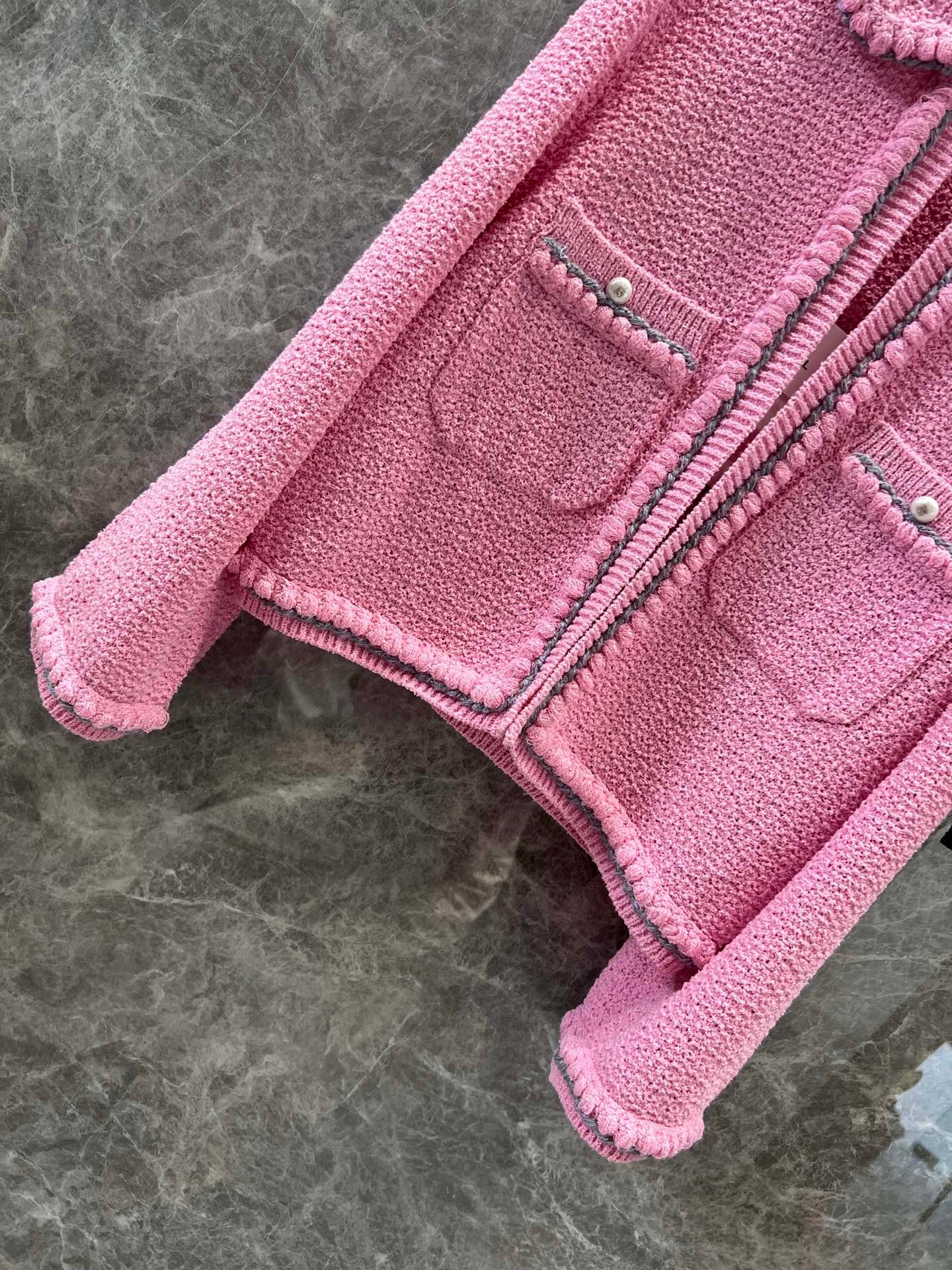 Chan 25ss knitted jacket