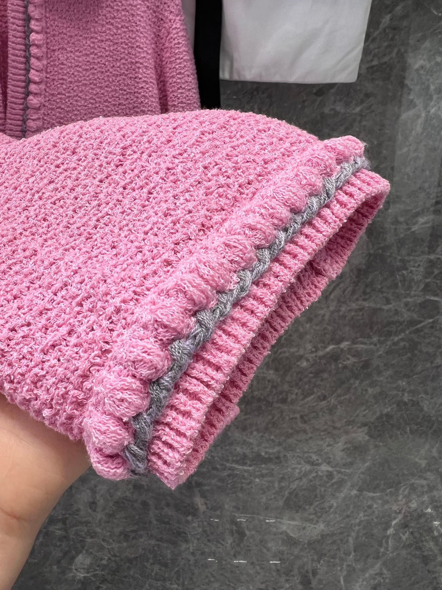 Chan 25ss knitted jacket