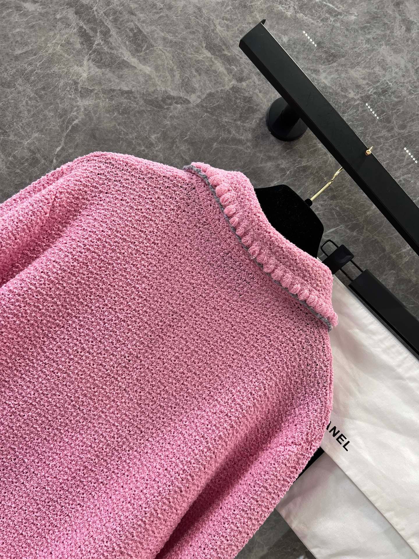 Chan 25ss knitted jacket
