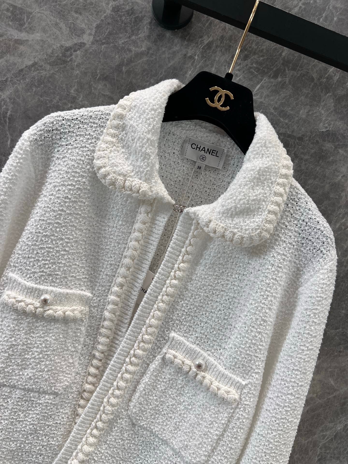 Chan 25ss knitted jacket