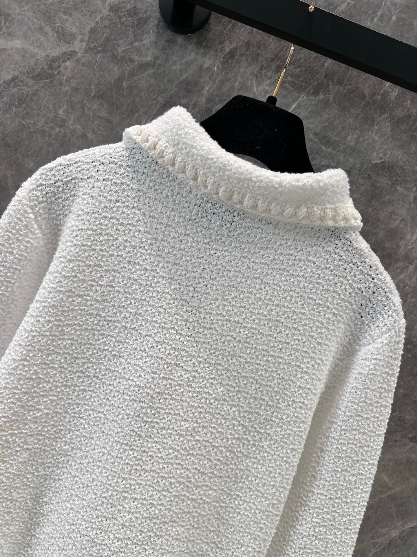 Chan 25ss knitted jacket