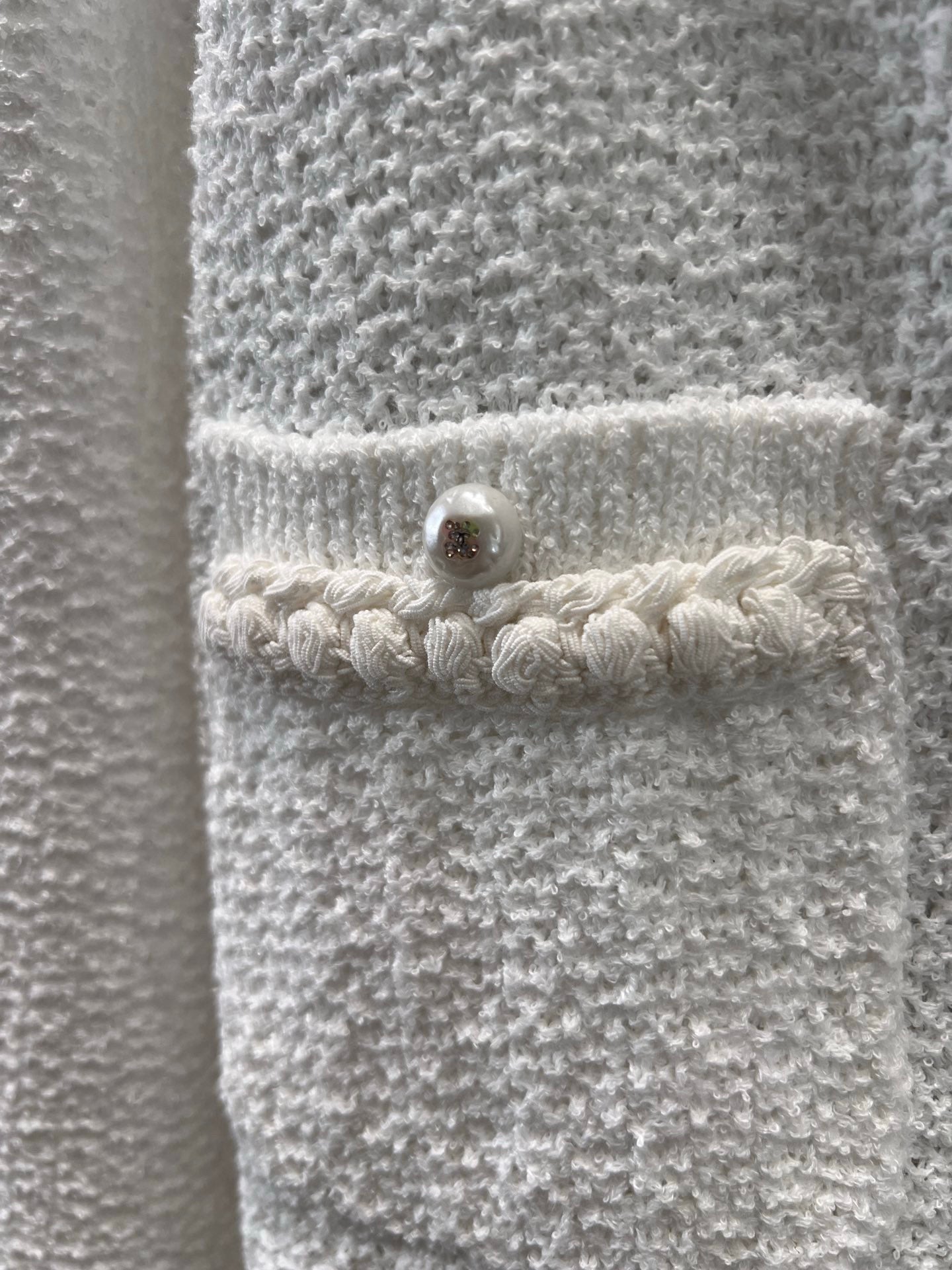 Chan 25ss knitted jacket