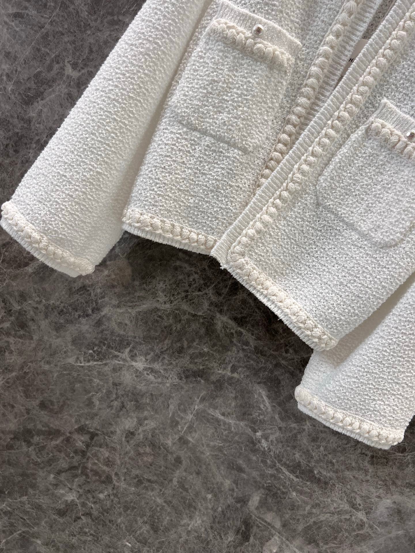 Chan 25ss knitted jacket