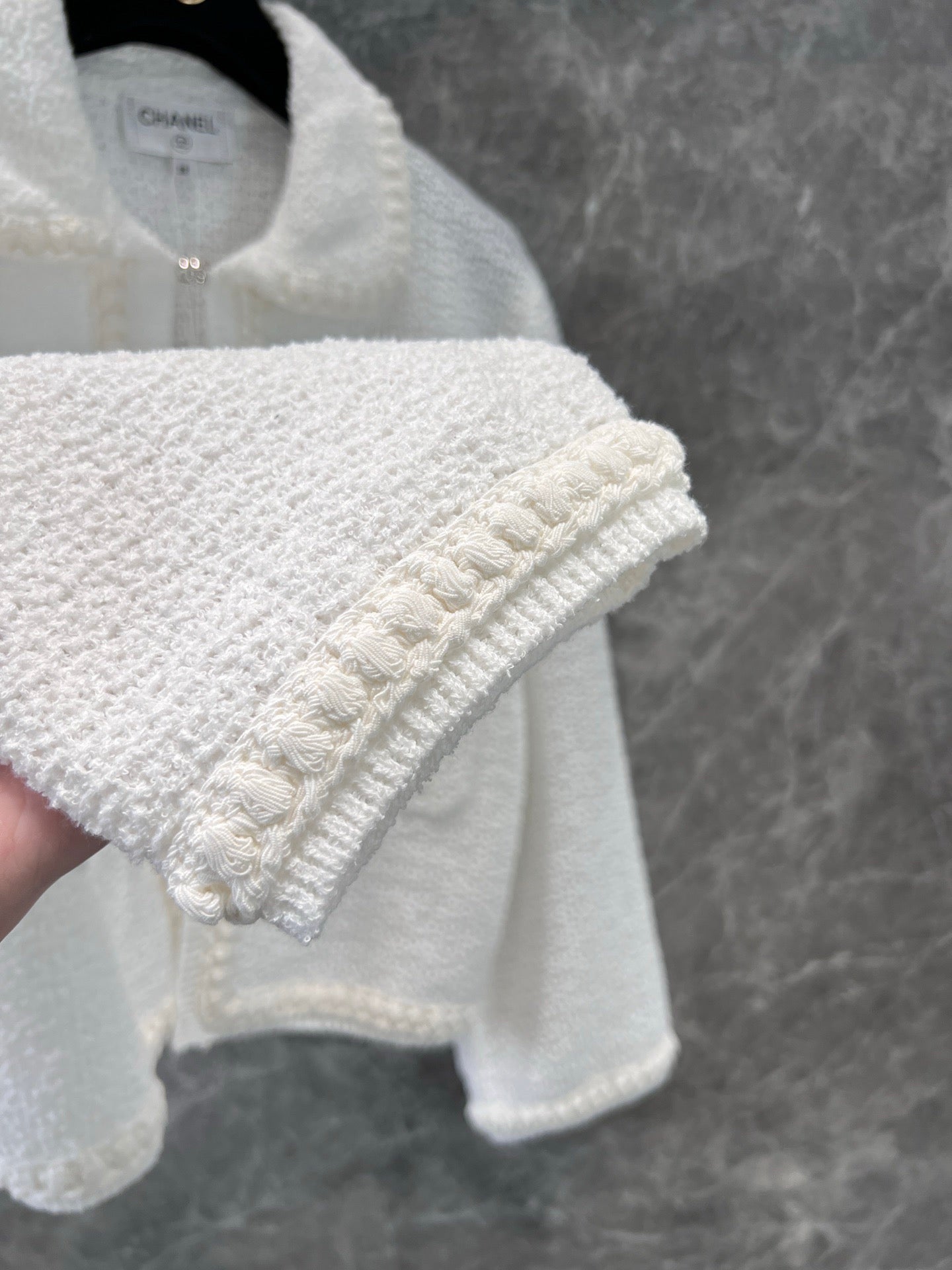 Chan 25ss knitted jacket