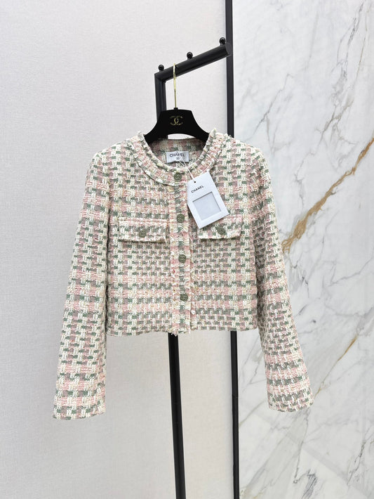 ch 24fw woven blazer