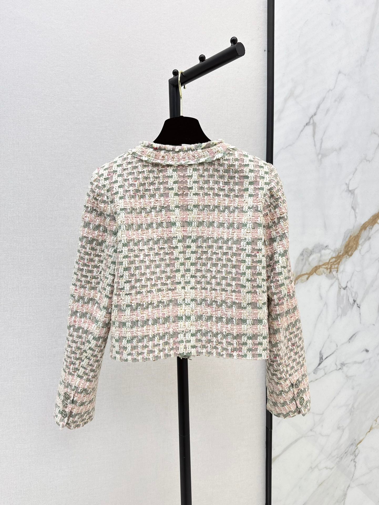 ch 24fw woven blazer