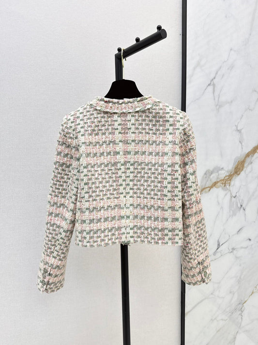 ch 24fw woven blazer