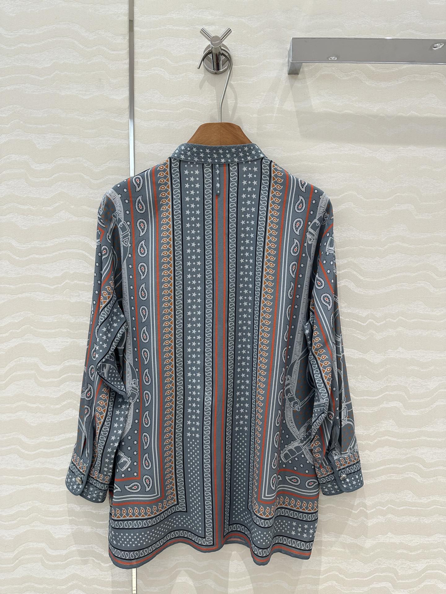 herm 25ss silk buttons shirt