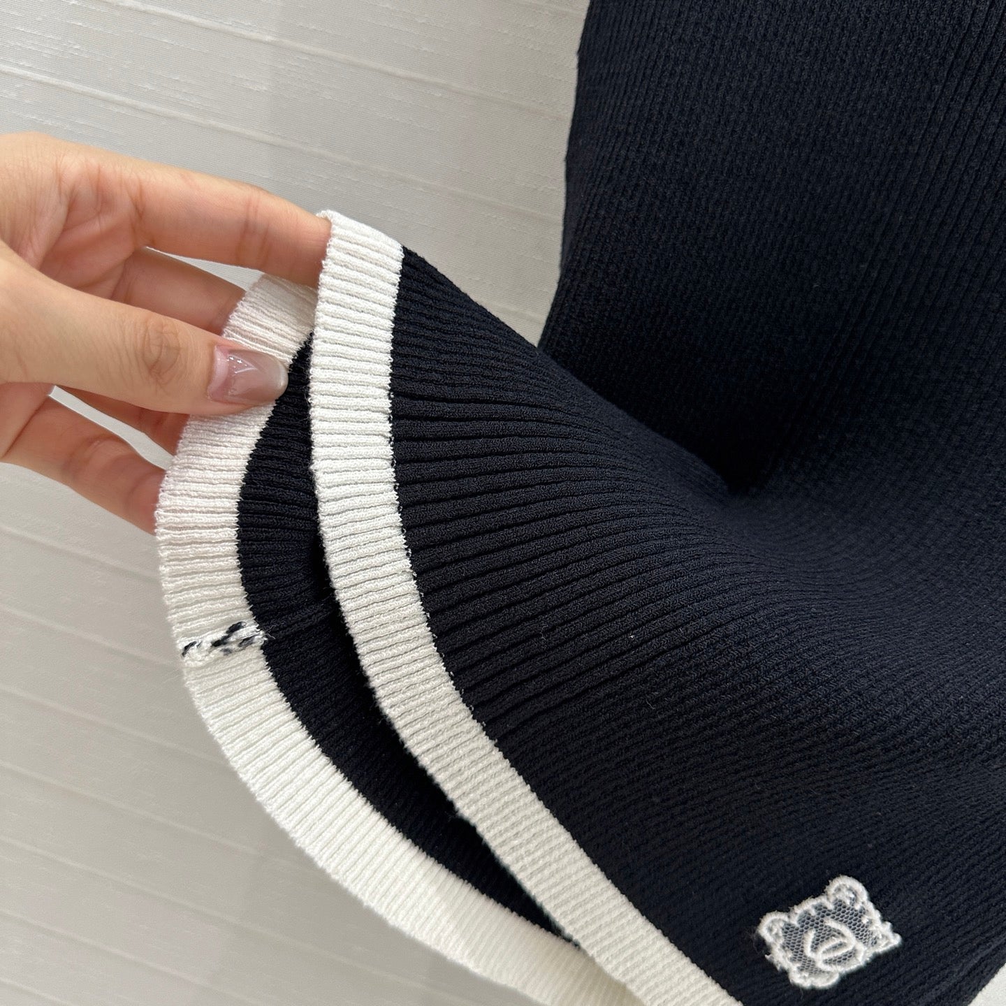 chan 25ss knitted t-shirt