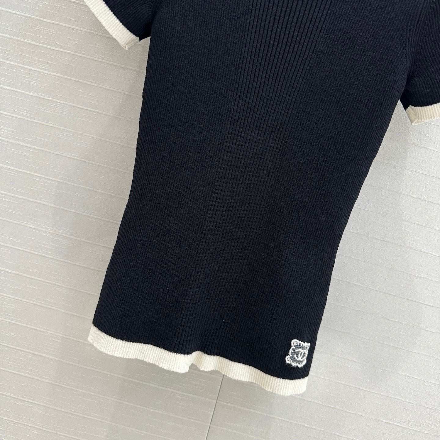 chan 25ss knitted t-shirt