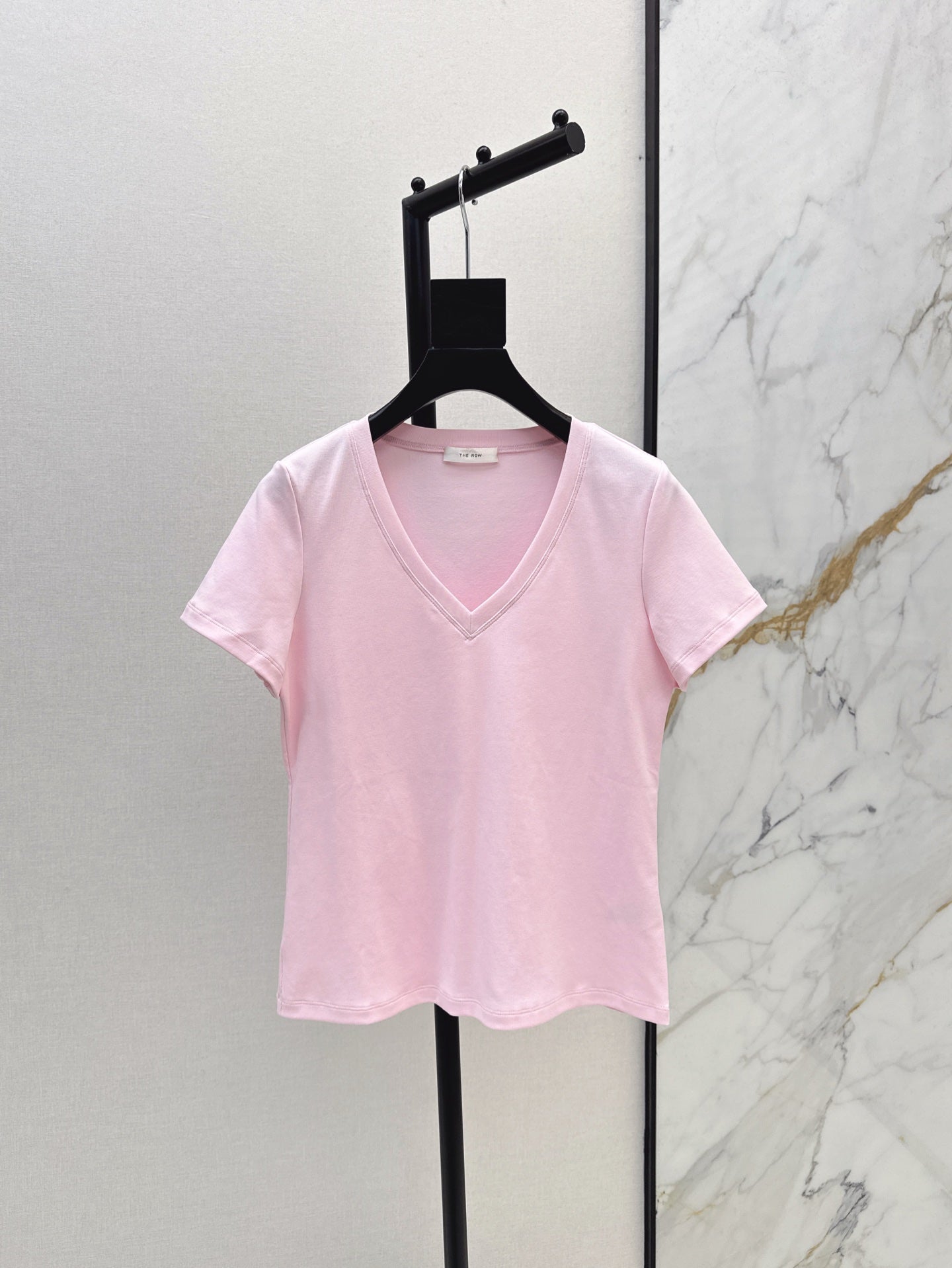 row 25ss V neck t-shirt