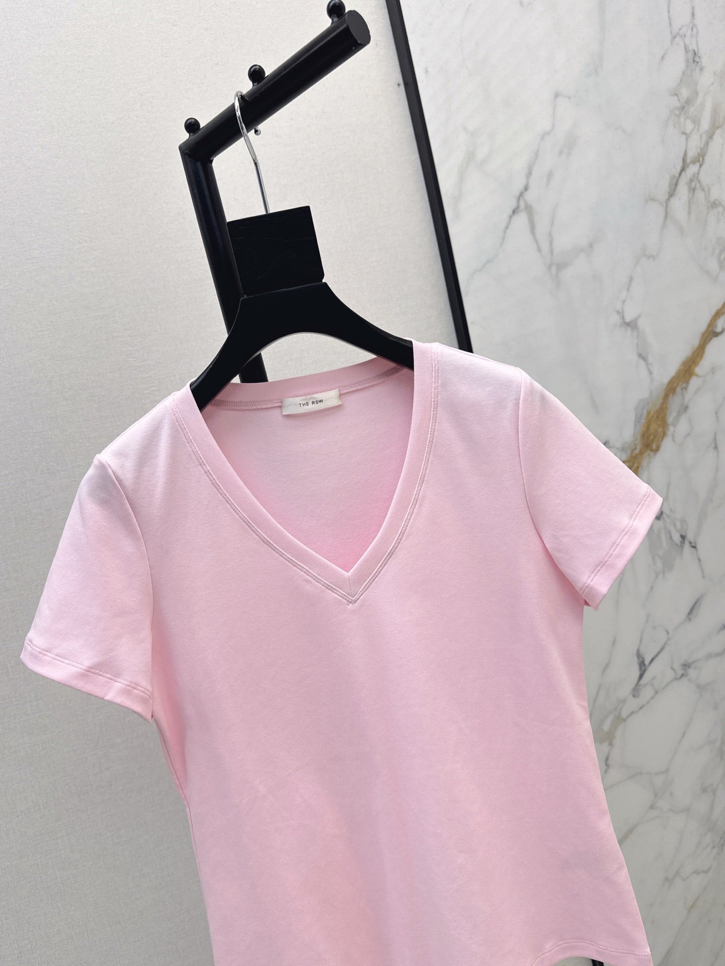row 25ss V neck t-shirt