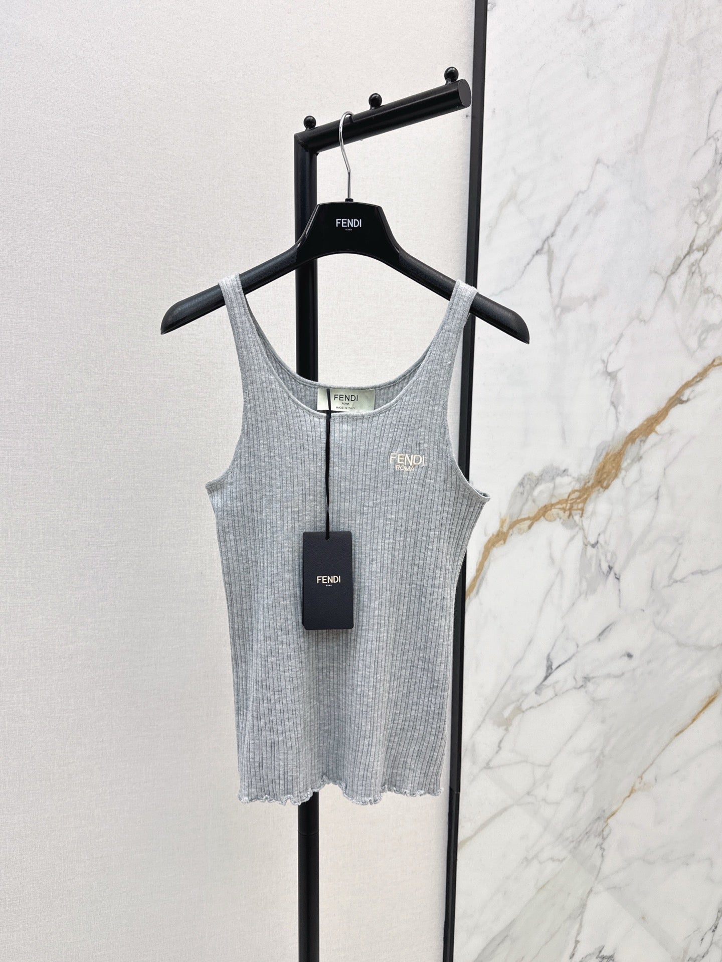 fend 25ss knitted vest