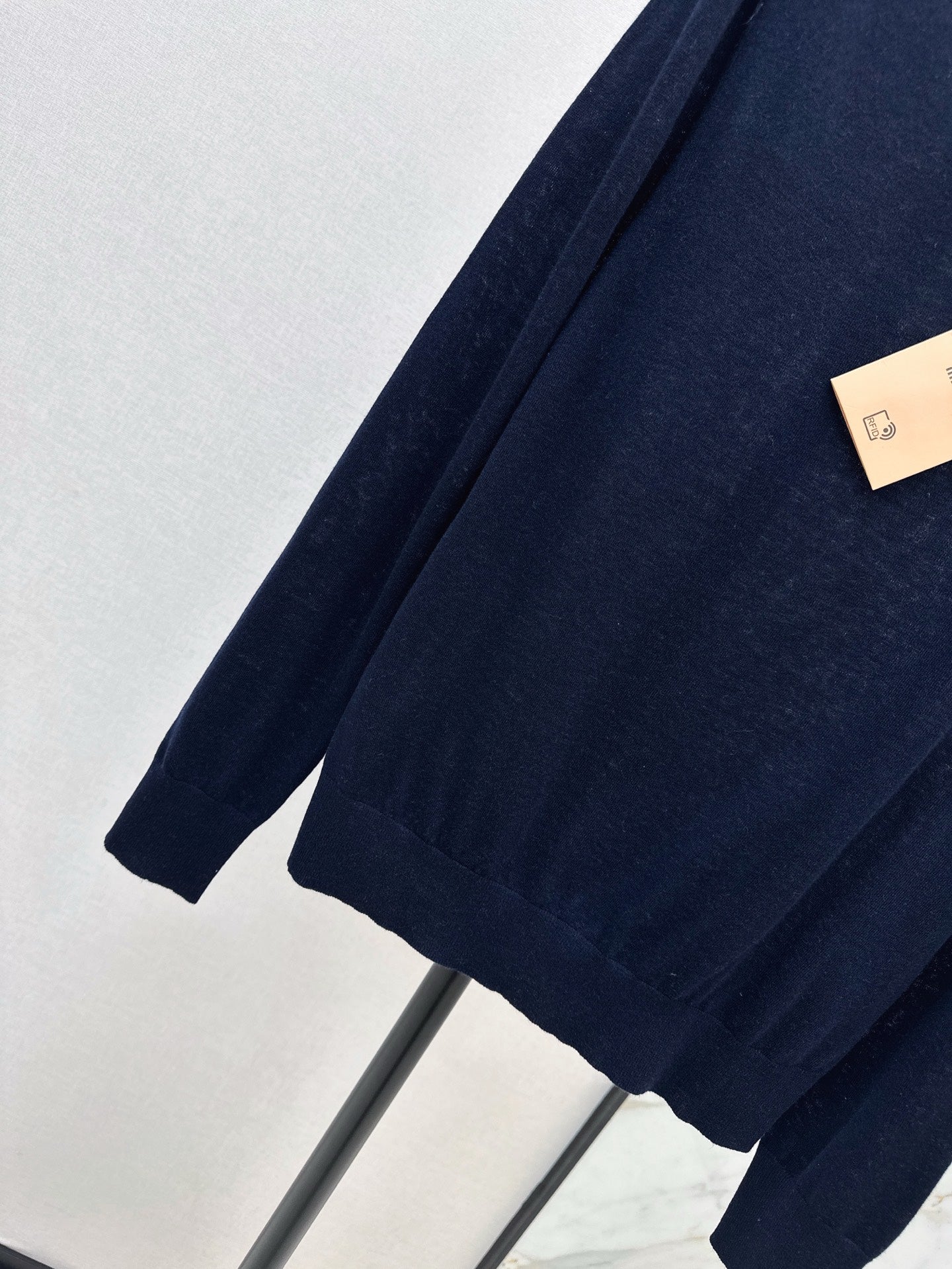 miu 25ss off neck sweater