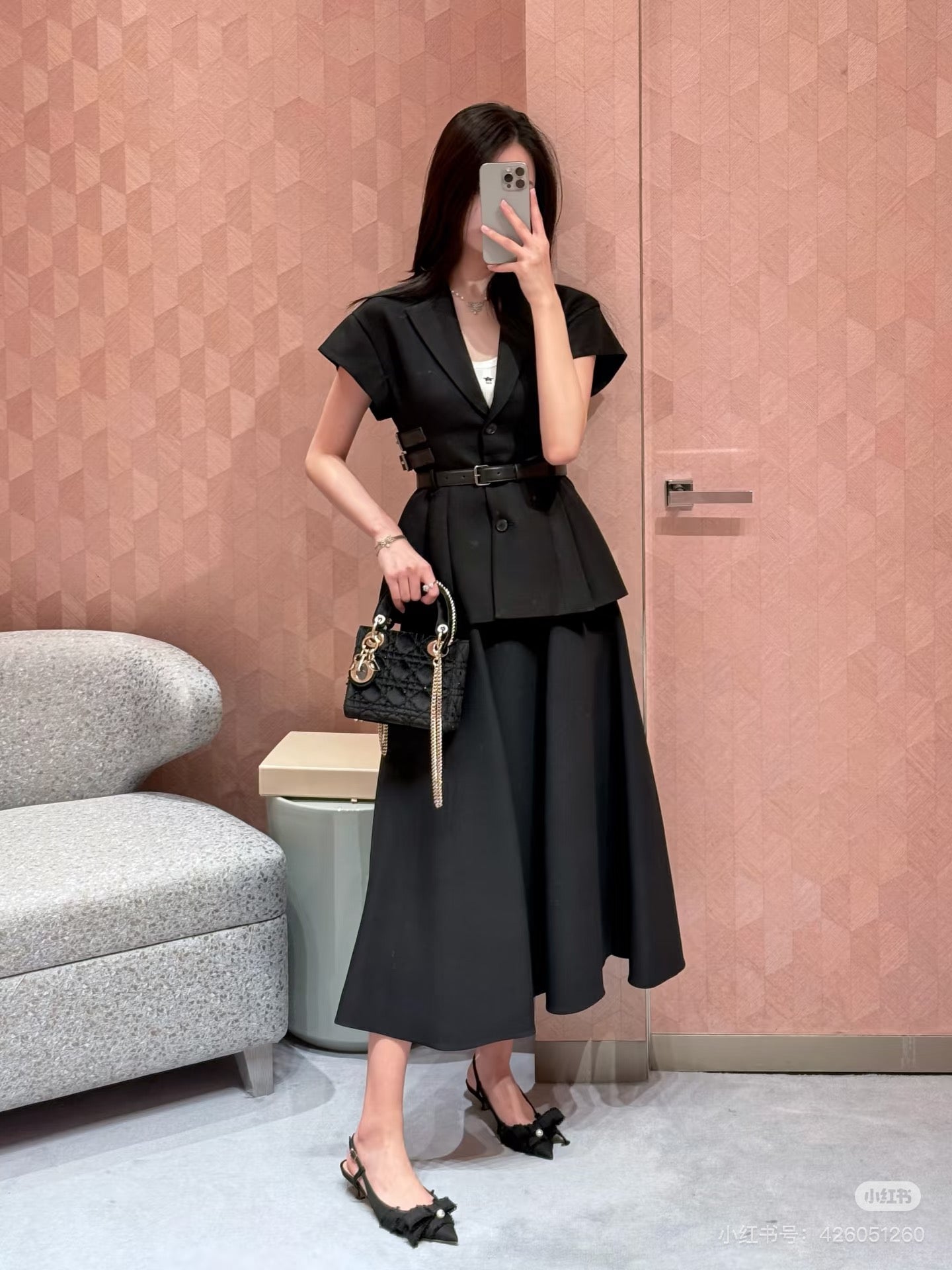 Dio 25ss sleeveless blazer