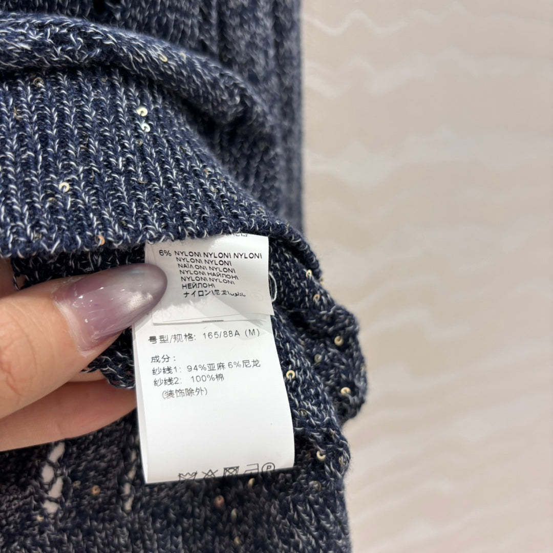 brunello 25ss v neck knitted sweater