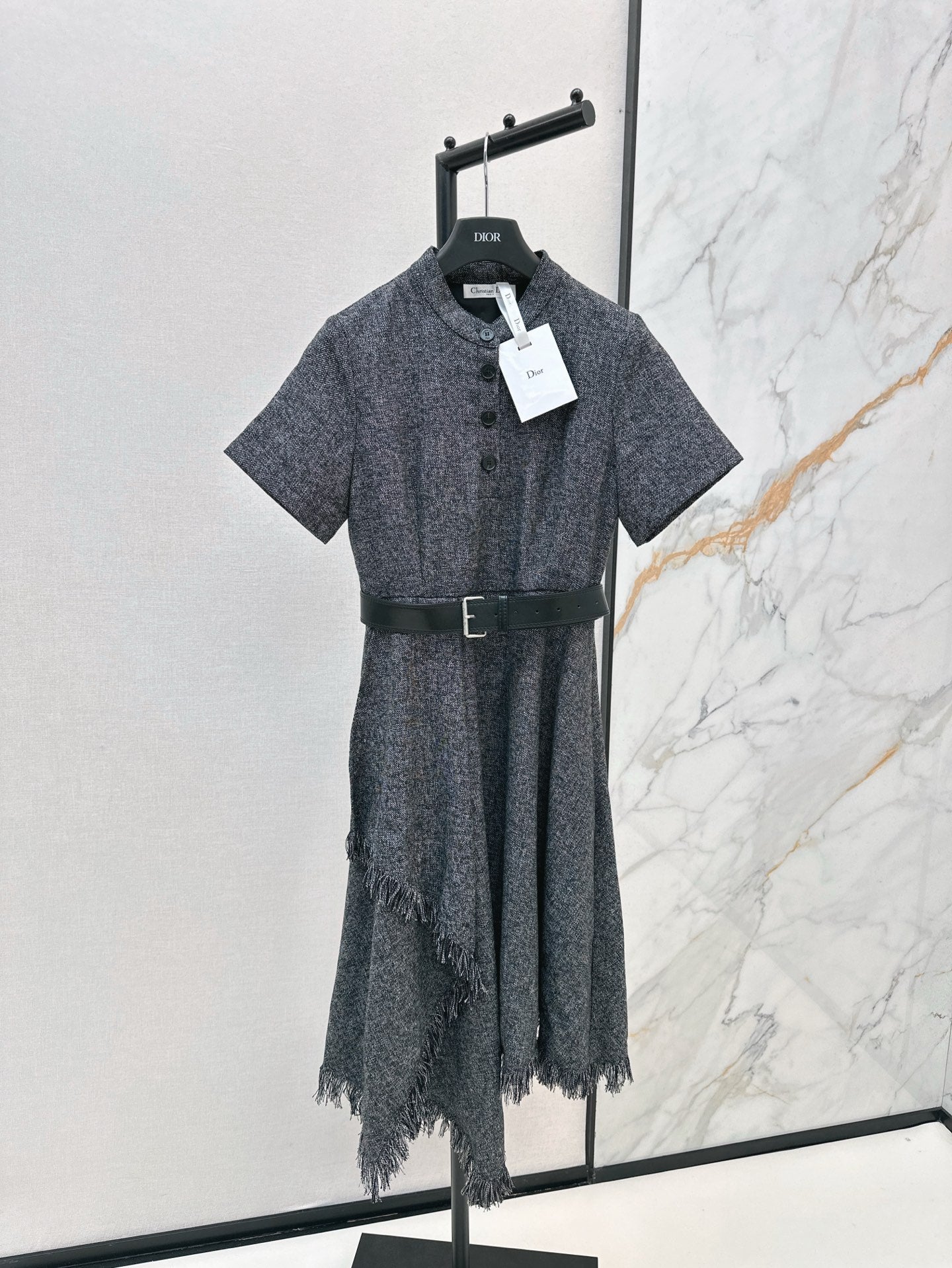 DIO 25ss tassel shirt dress