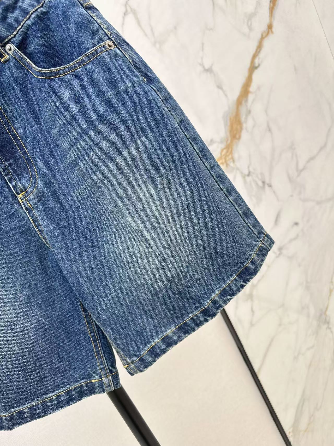 miu 25ss denim short