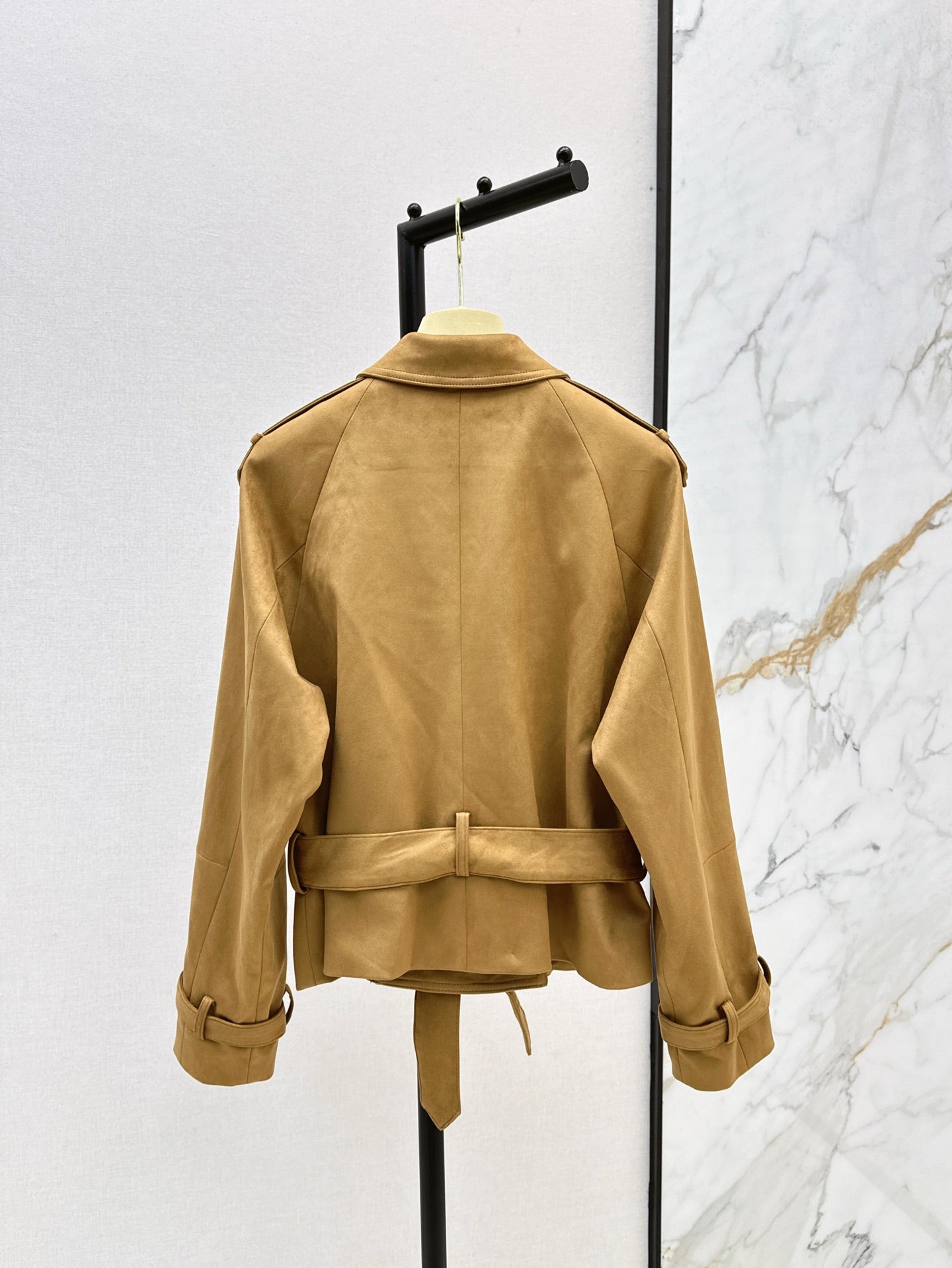 miu 25ss short trenc coat