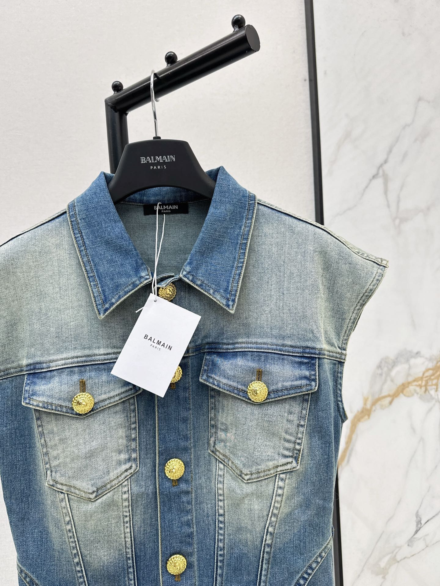 balma 25ss denim shirt dress