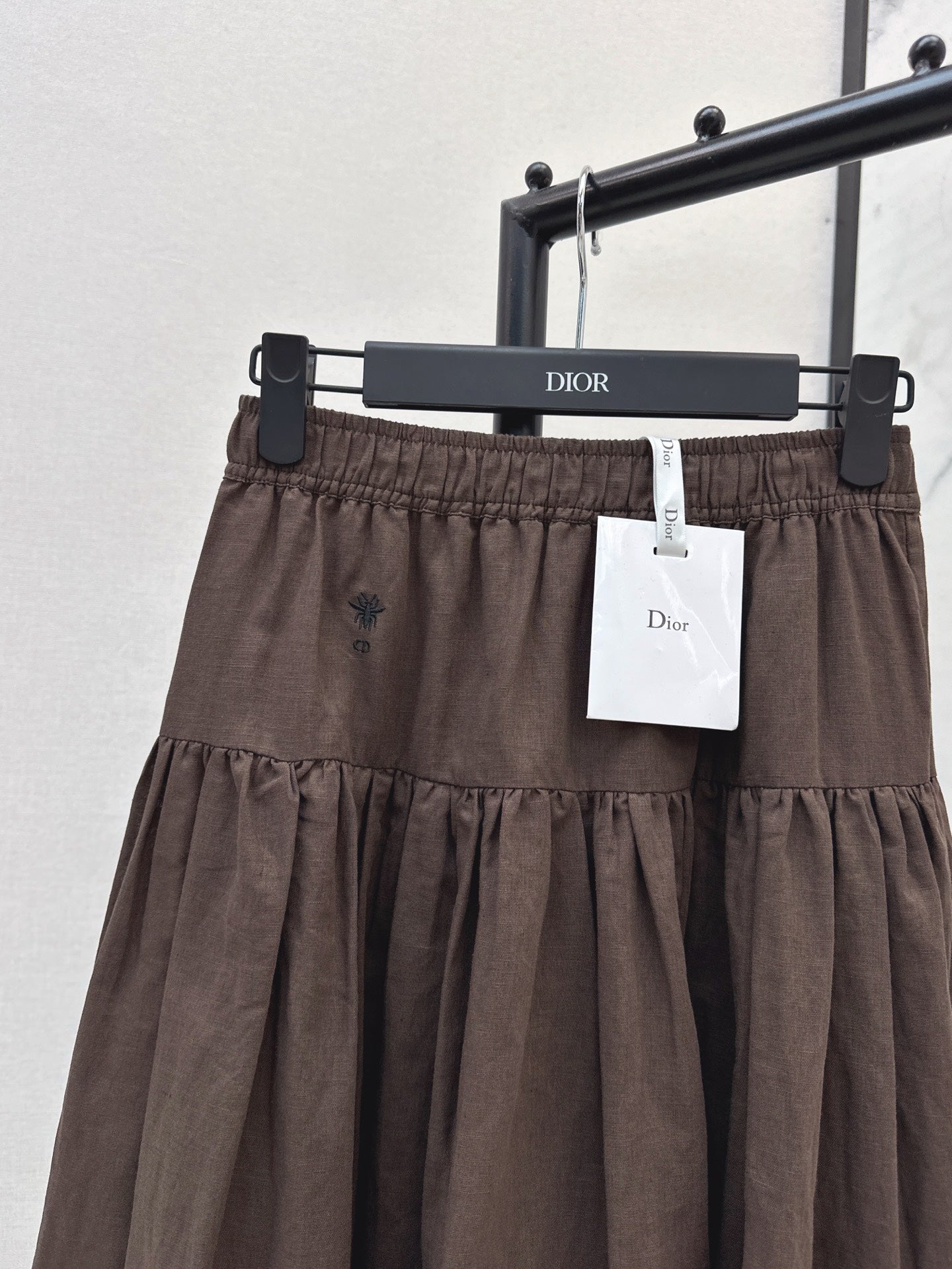 Dio 25ss embroidered skirt