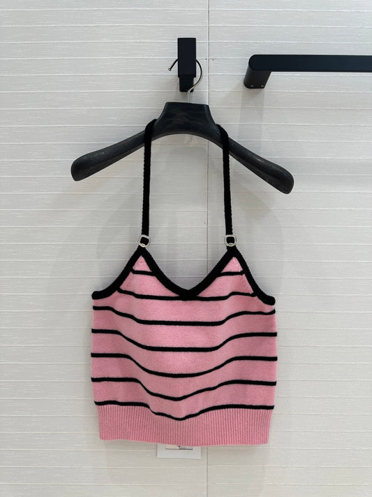 ch 25ss knitted vest