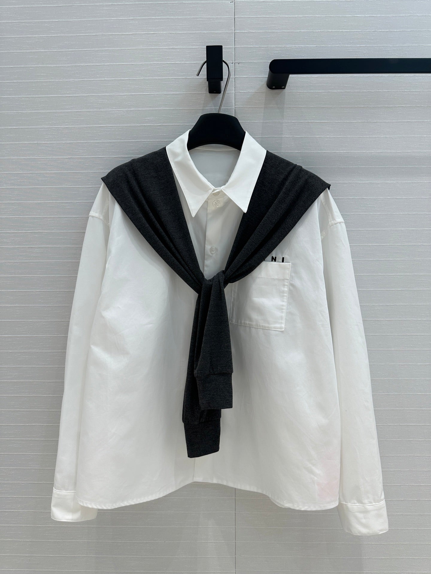 marn 25ss 2piece shirt set