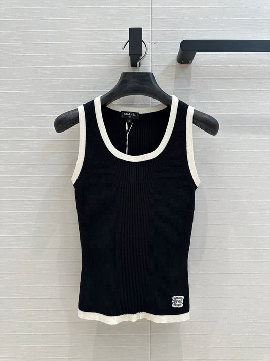 ch 25ss knitted vest