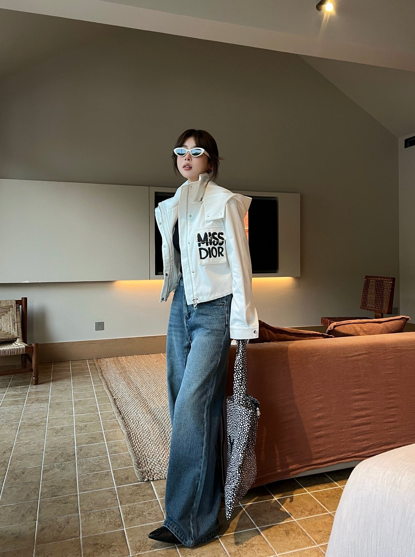 Dio 25ss miss embroidered jacket