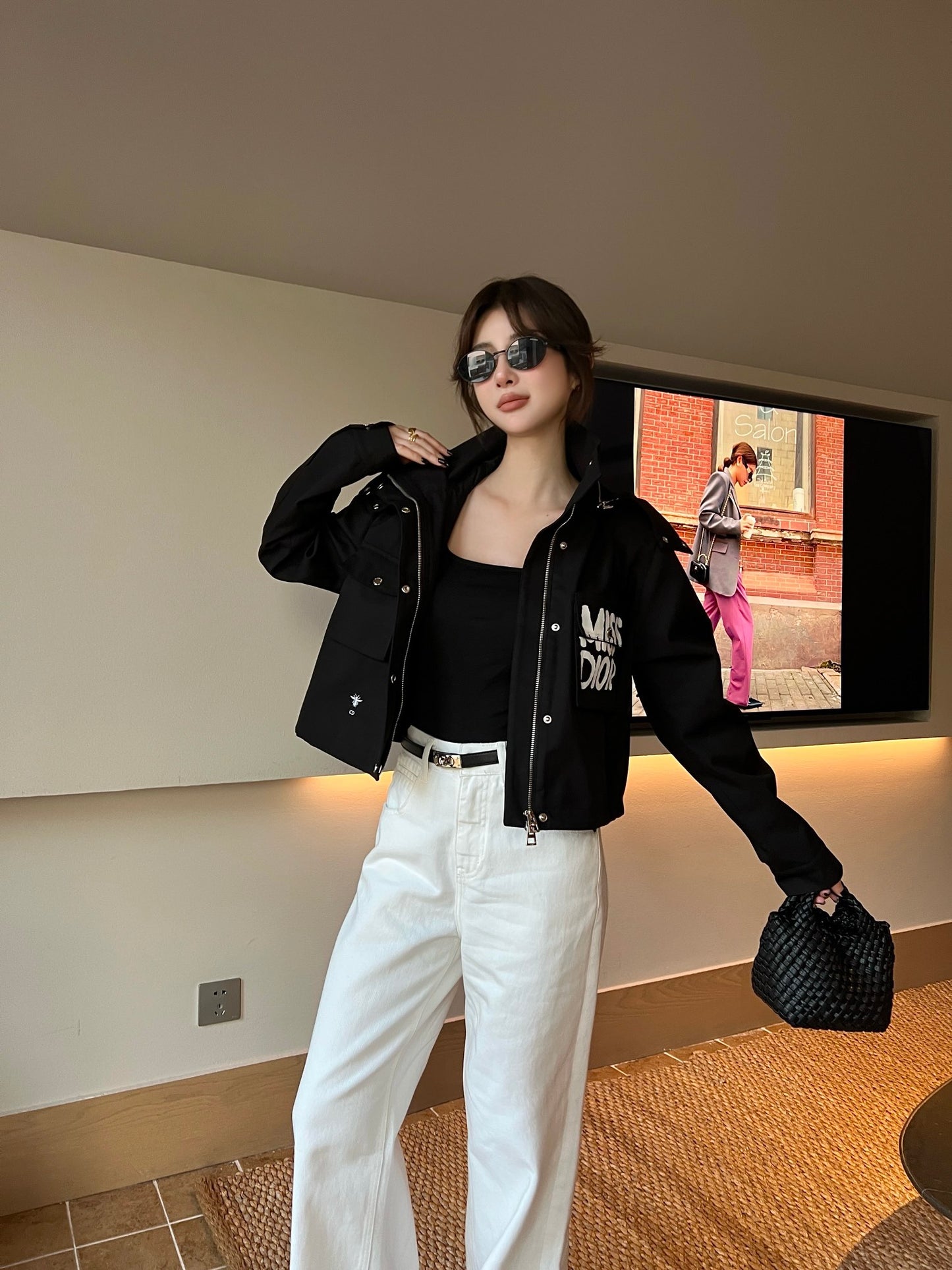 Dio 25ss miss embroidered jacket