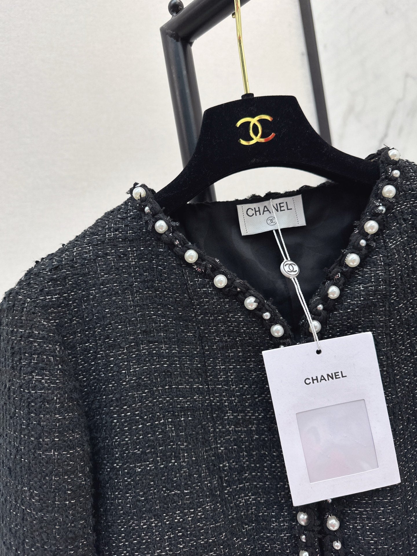 chan 25ss beaded jacket