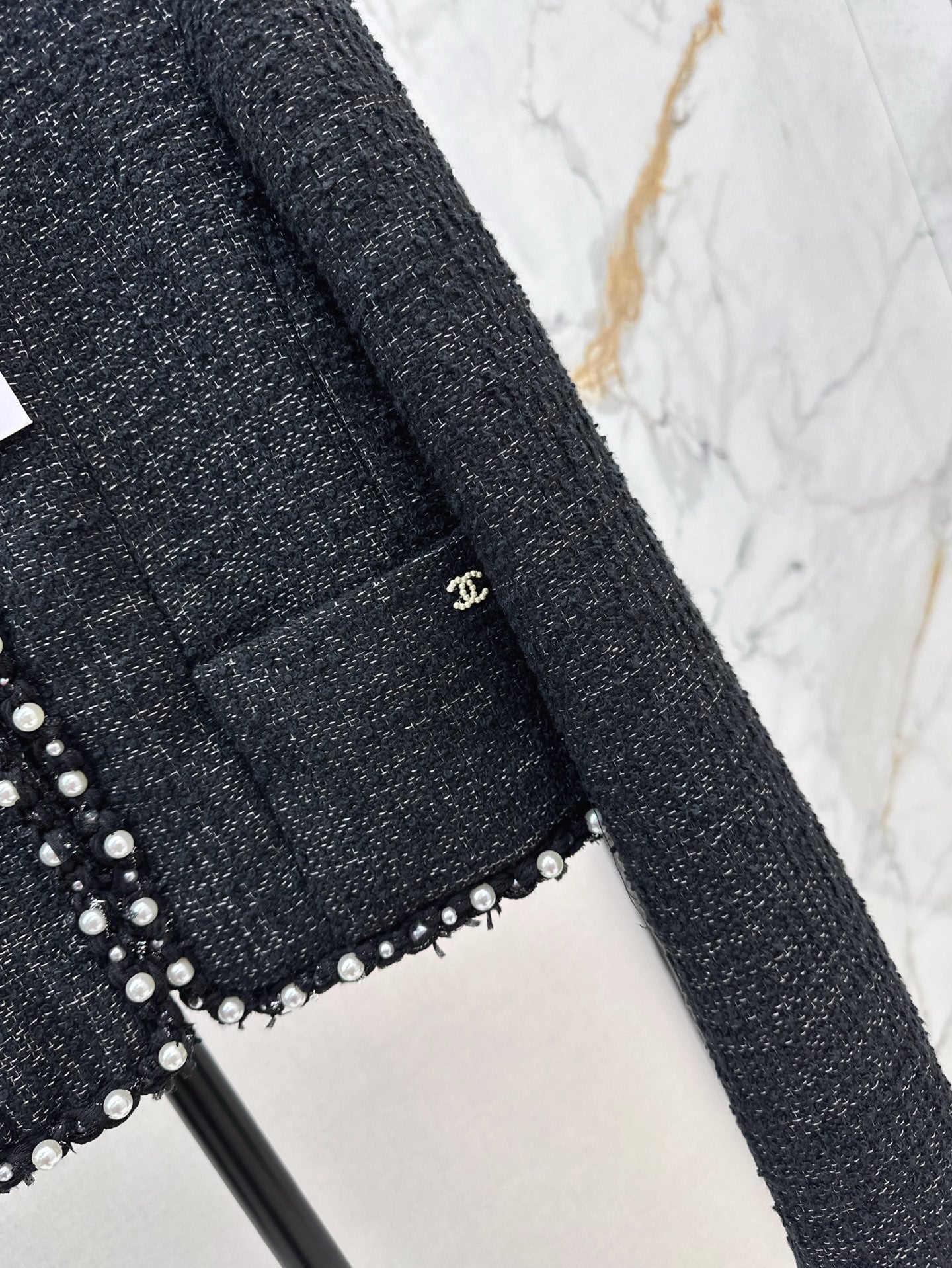 chan 25ss beaded jacket
