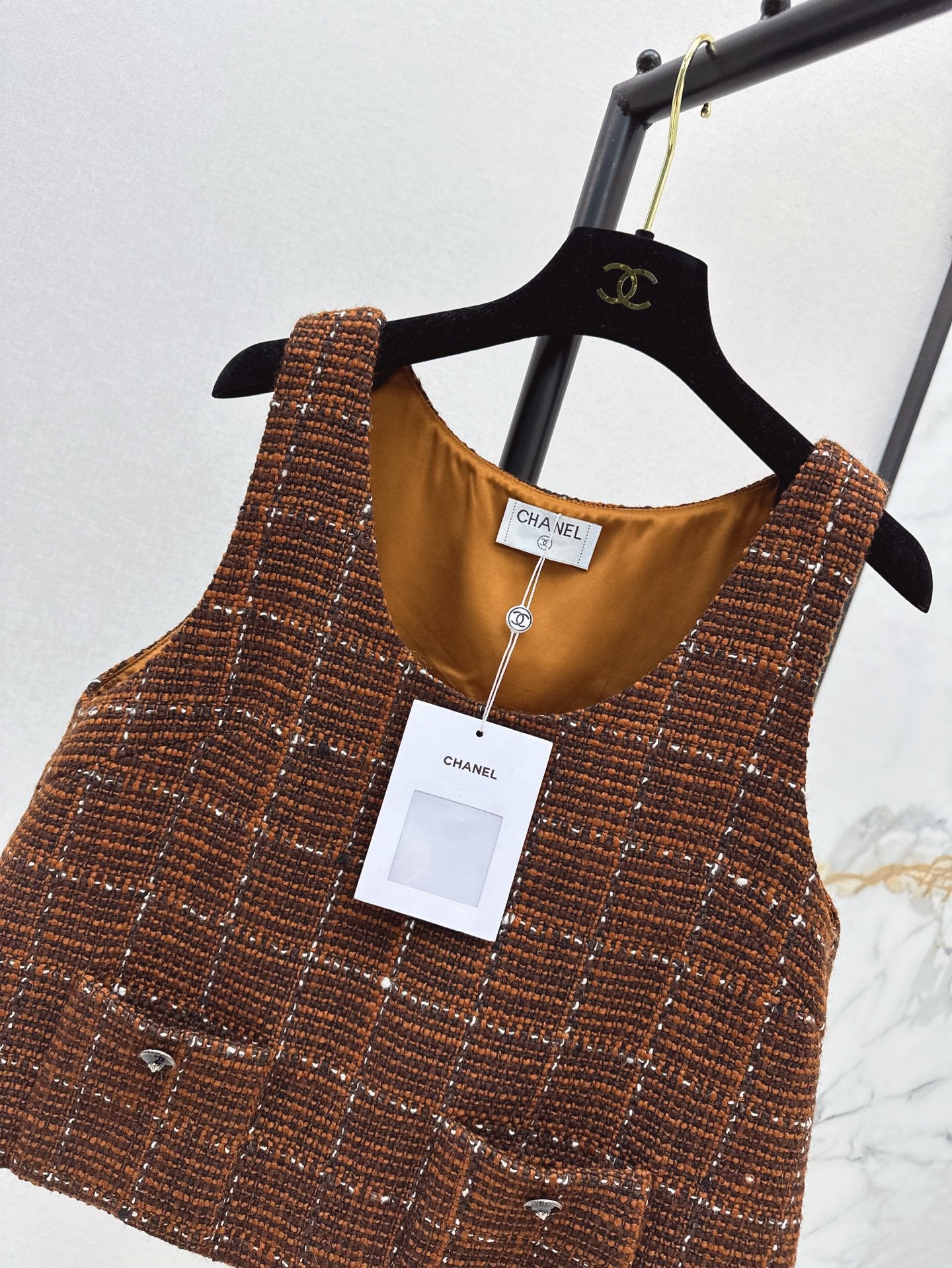 Chan 25ss wool vest