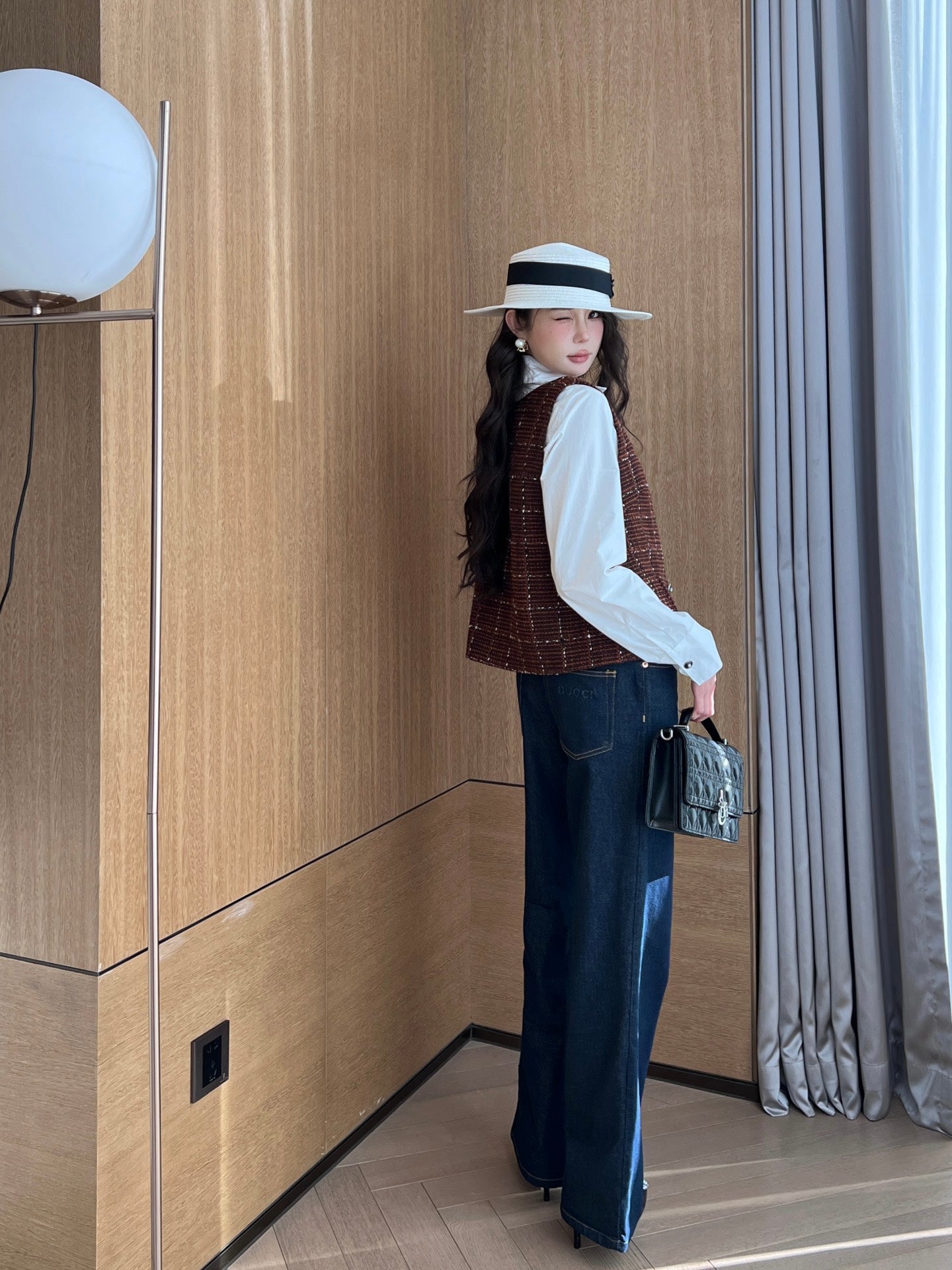 Chan 25ss wool vest