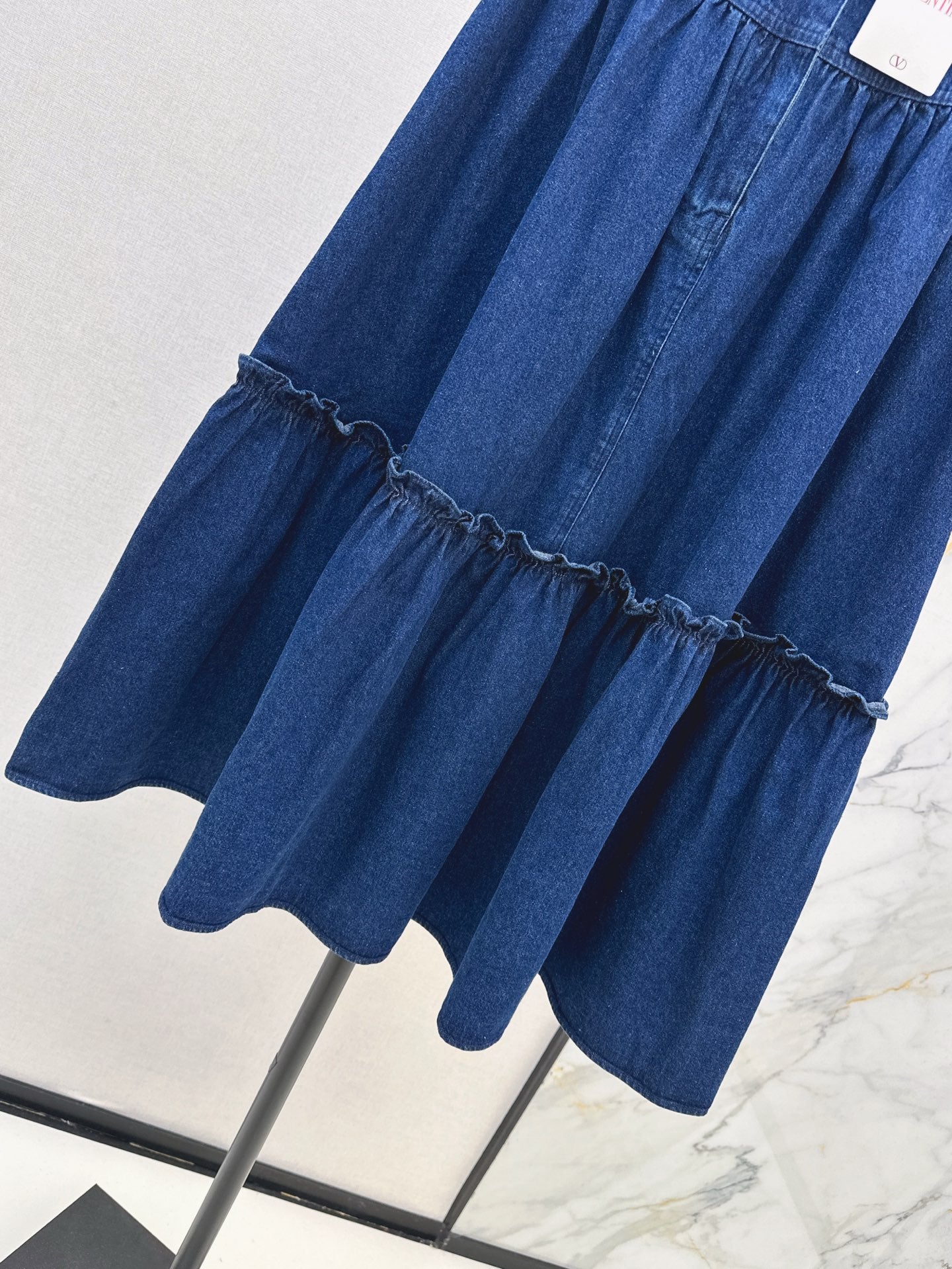 Valenti 25ss denim skirt