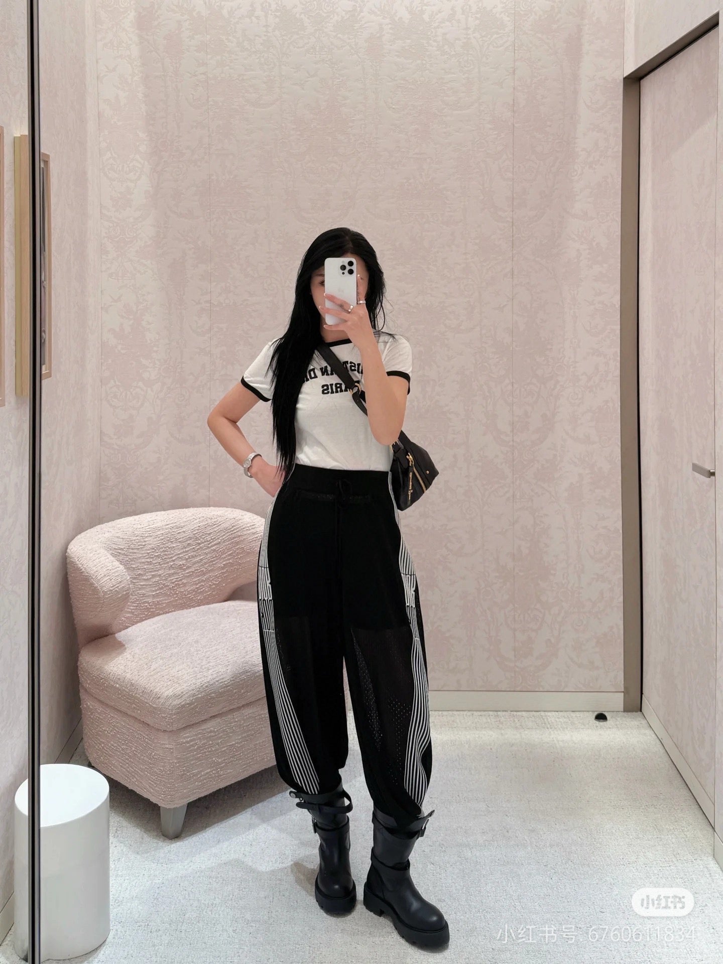 Dio 25ss wide leg pants