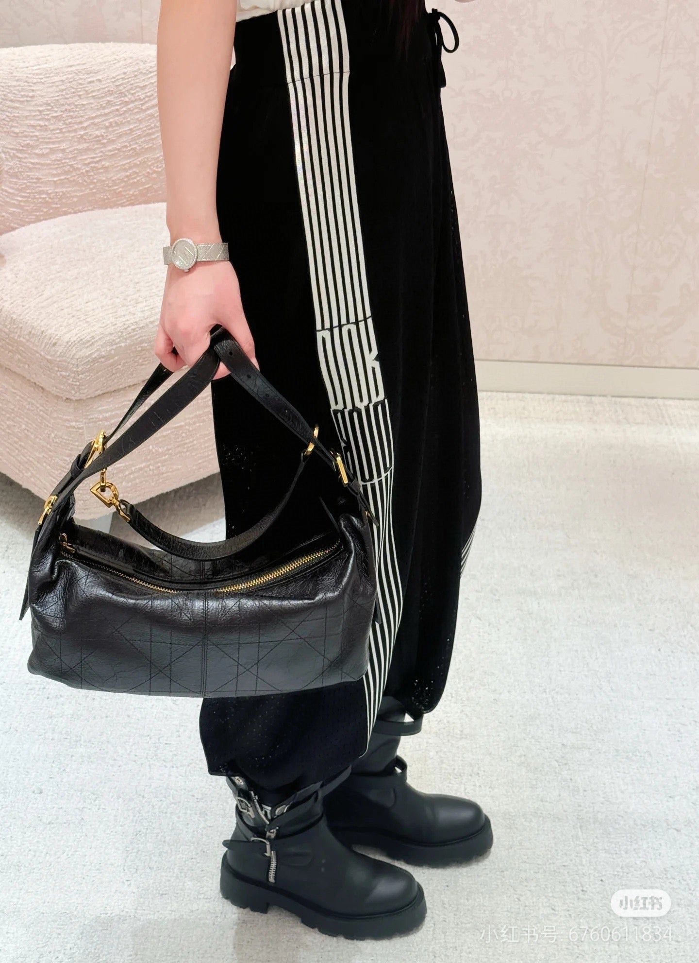 Dio 25ss wide leg pants