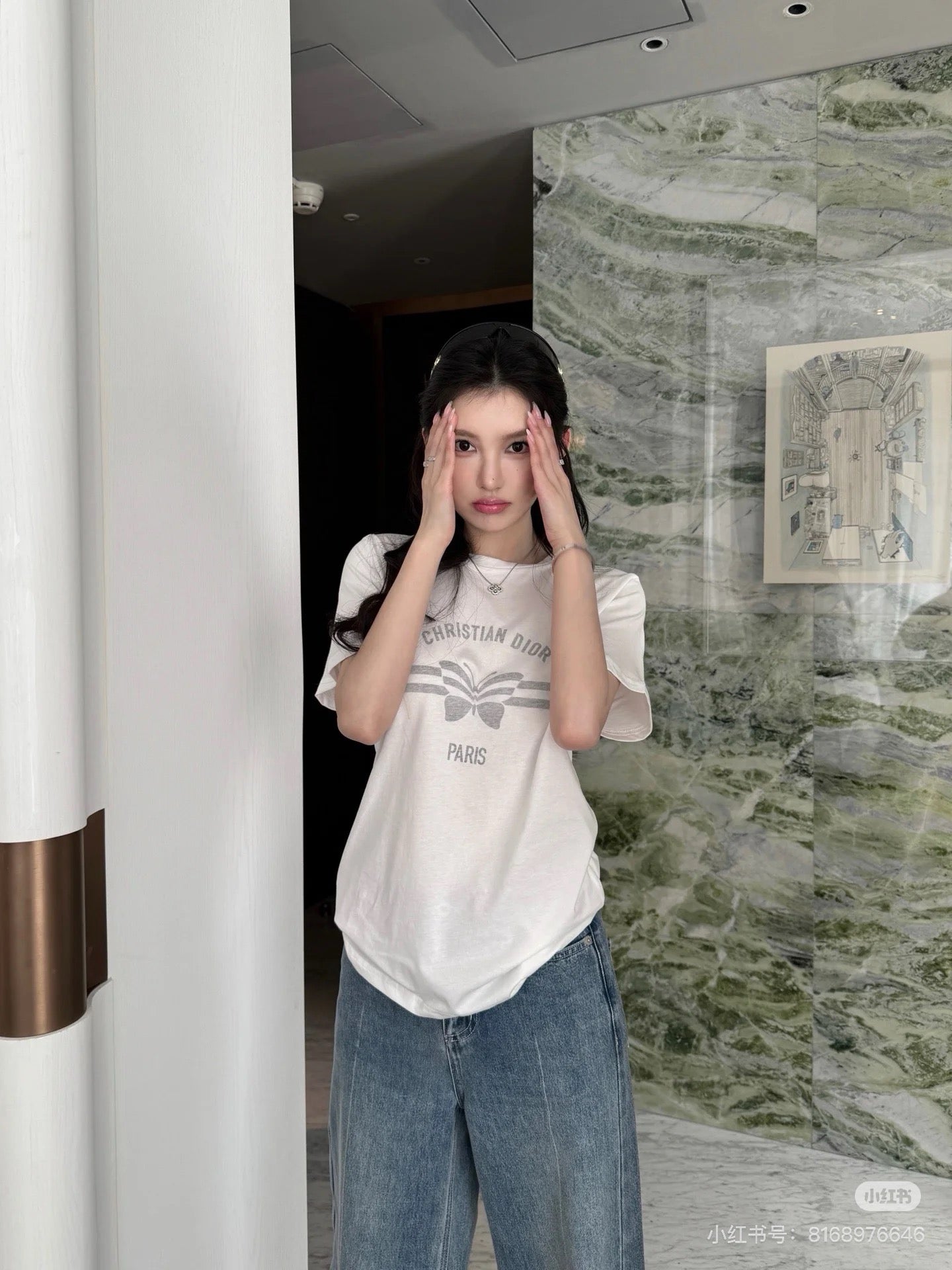 Dio 25ss printed t-shirt