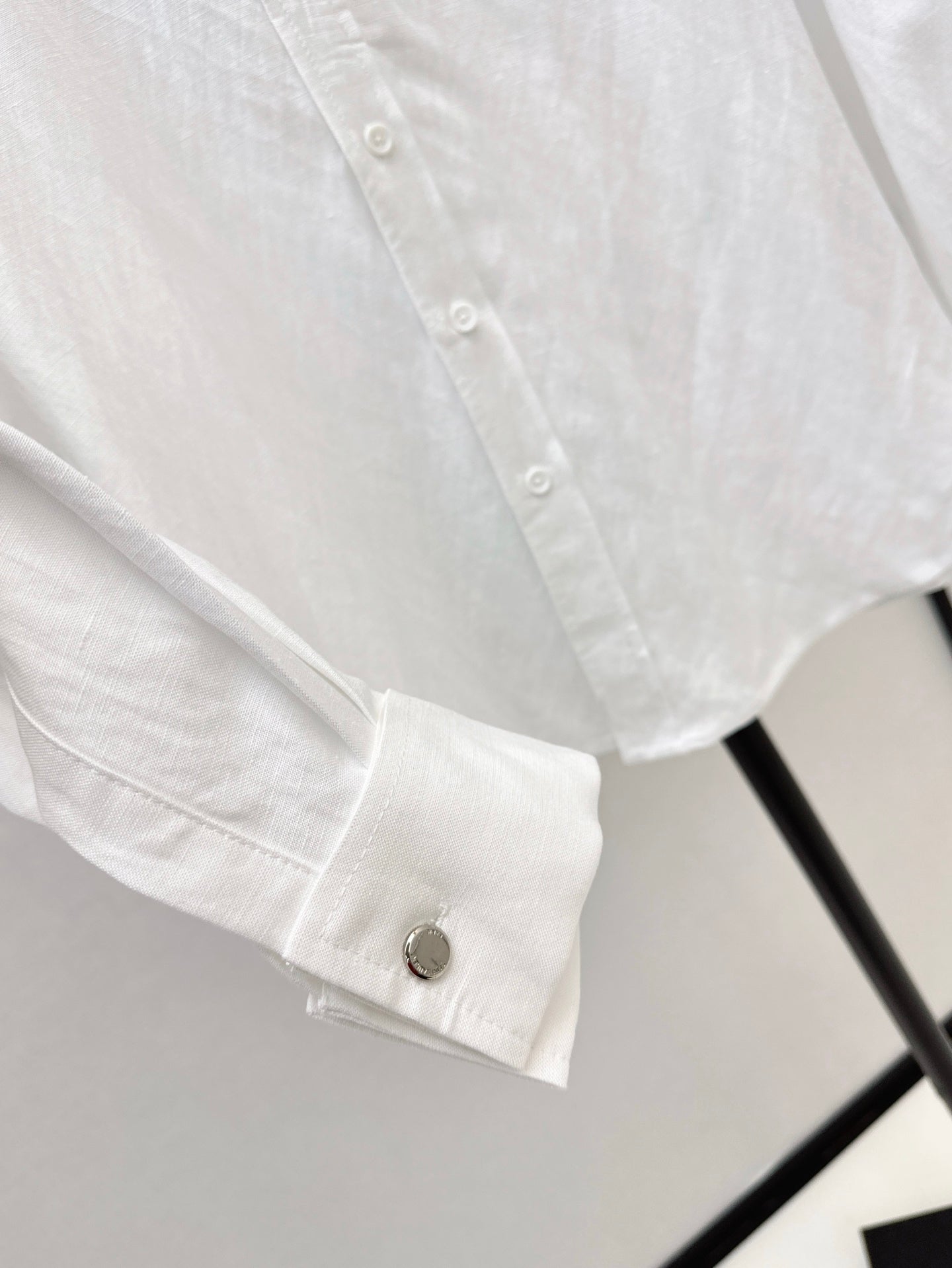 saint lau 25ss linen buttons shirt
