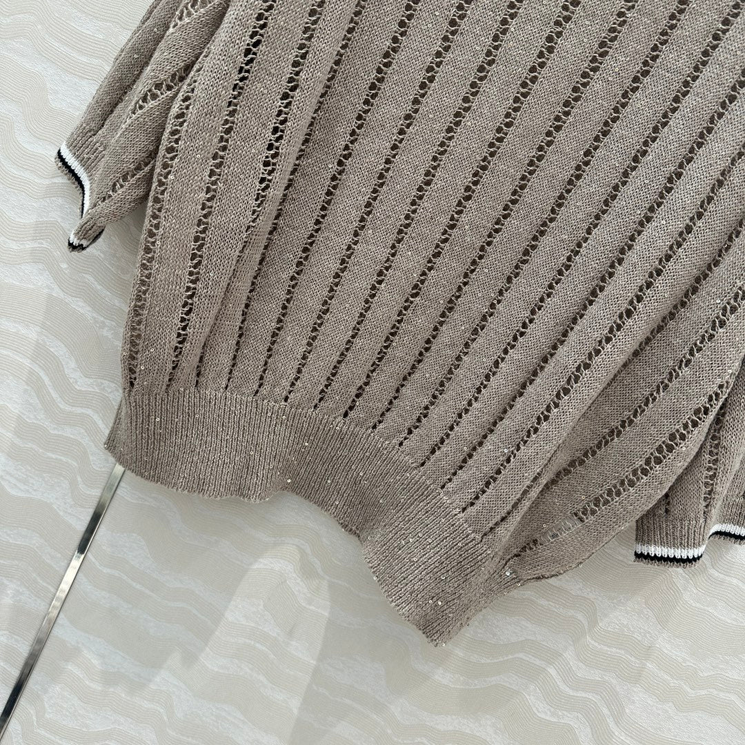brunello 25ss knitted sweater