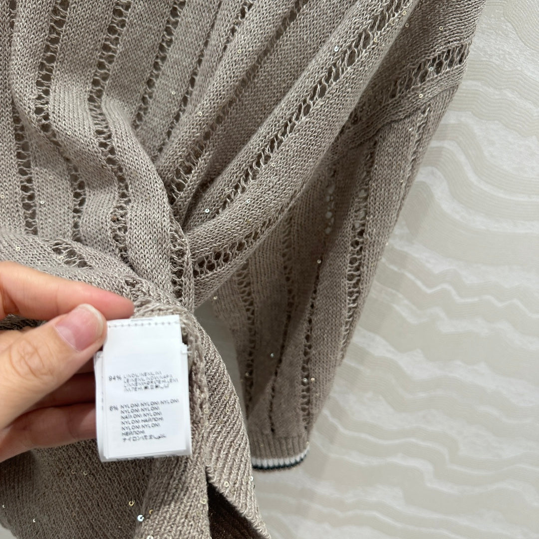 brunello 25ss knitted sweater
