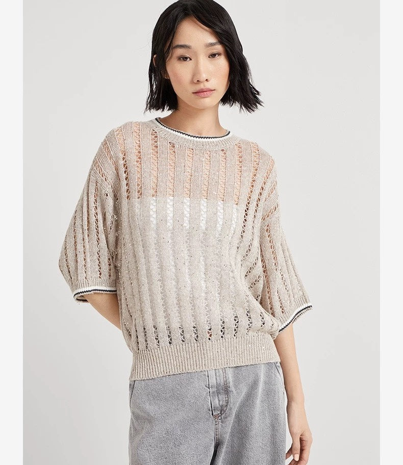 brunello 25ss knitted sweater