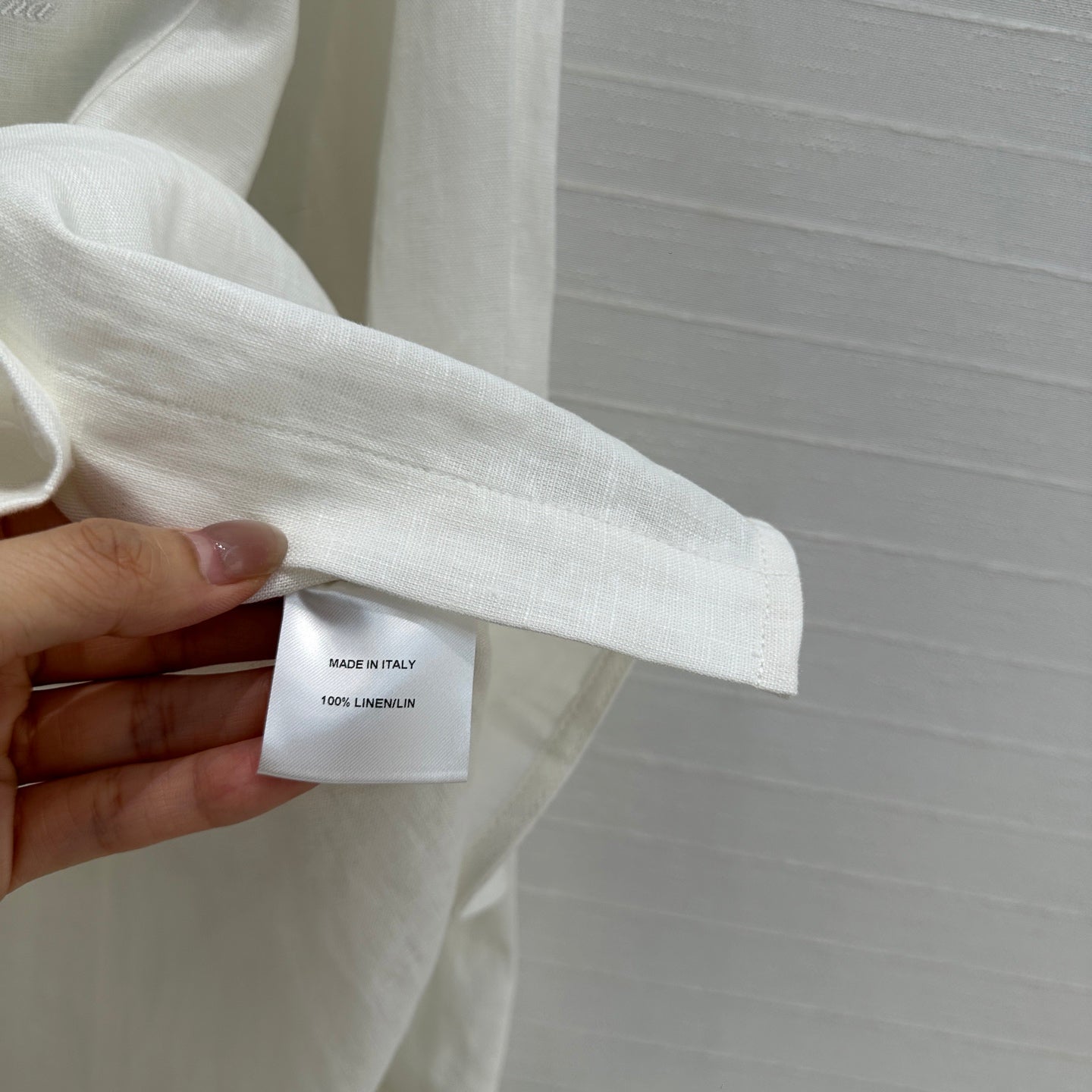Loro pi 25ss linen shirt