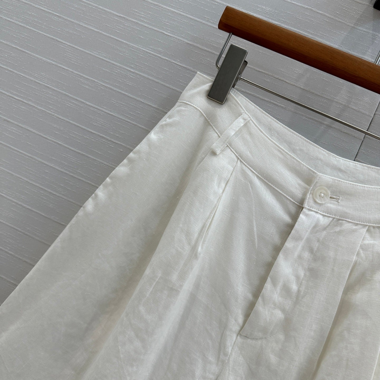 Lo 25ss linen wide leg pants