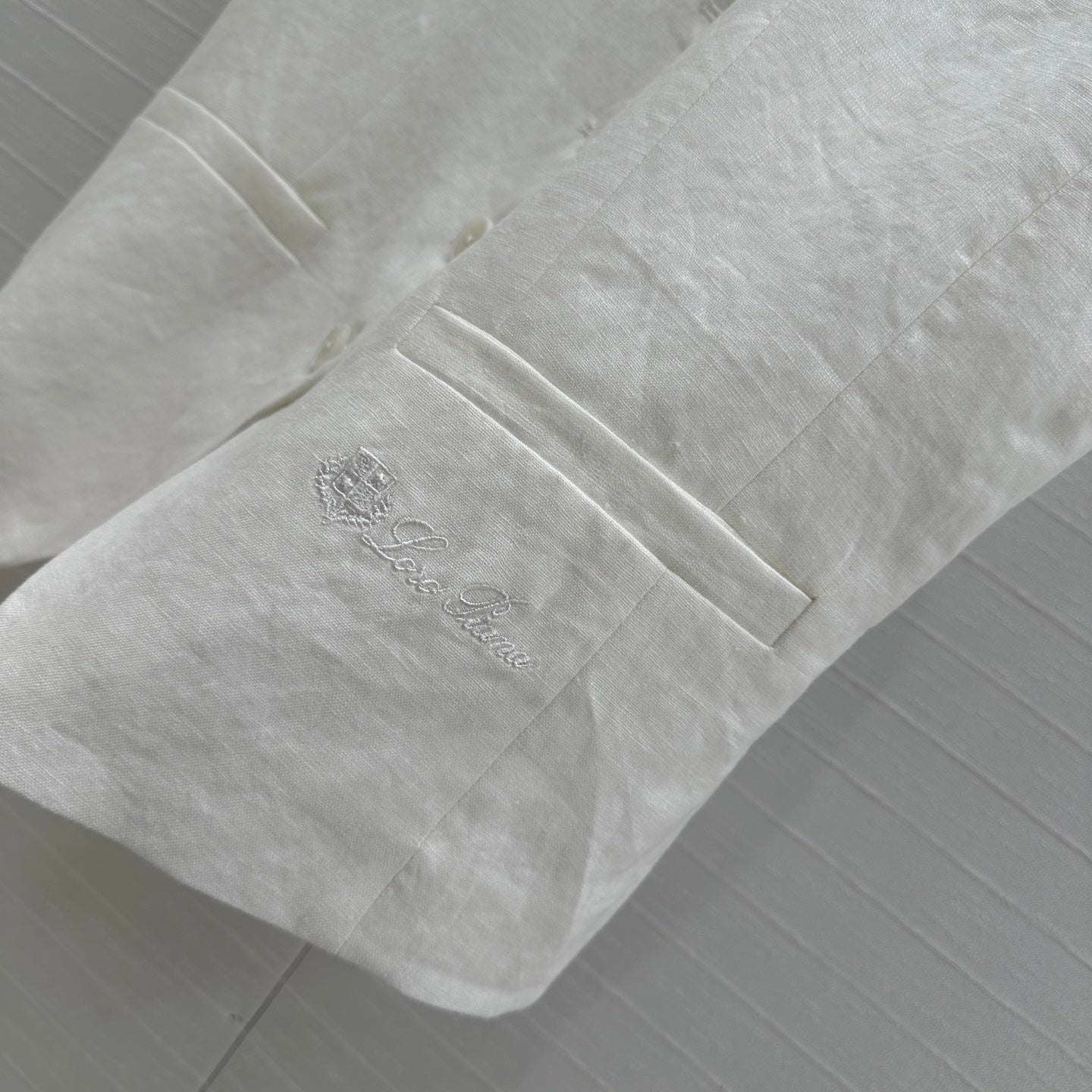 Loro pi 25ss linen vest