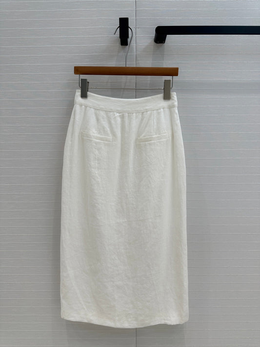 Lo 25ss linen skirt