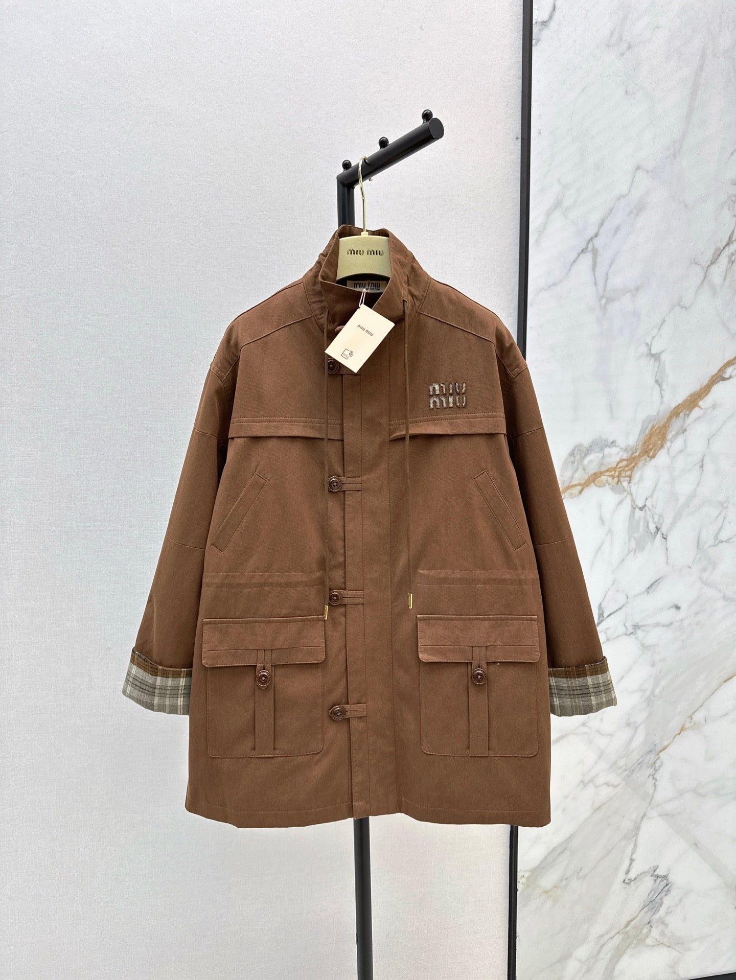 MIU 25SS cargo coat